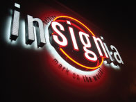 Custom Outdoor Illuminated Neon Sign by Insignia
