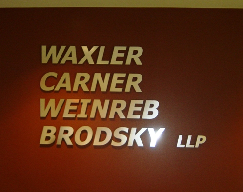 WCWB Lobby Sign